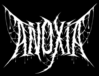 Brutal Death Metal Band Logo Design - Anoxia