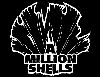 Heavy Metal Band Logo Design with Shell Graphic Illustration - A Million Shells