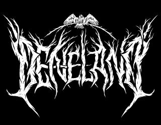 Deneland - Pagan Black Metal Band Logo Design