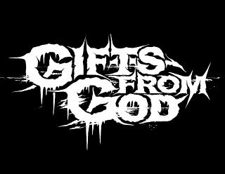 Leaking Deathcore Band Logo Design with Spikes - Gifts from God