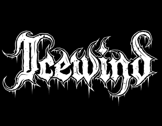 Old-School Death Metal Logo Design with Outline - Icewind
