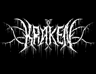 Kraken - True Black Metal Band Logo Design with Tentacles