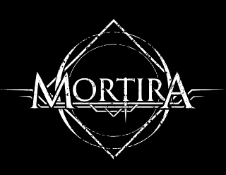 Legible Simple Death Metal Band Logo Design with Symmetry - Mortira