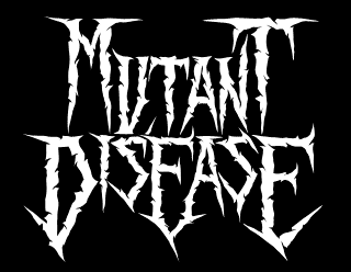 Death Thrash Metal Band Logo Design - Mutant Disease