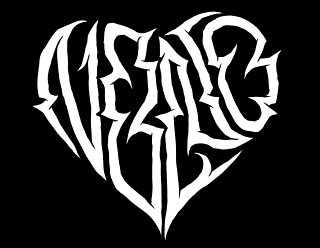 Metal Band Symbol, Heart Shaped Emblem - NONO