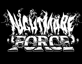 Ghost Smoky Metal Band Logo Design - Nightmare Force