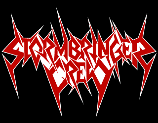 Classic Spiked Thrash Metal Band Logo Design - Stormbringer Crew