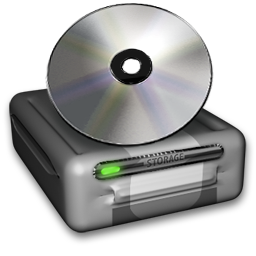 Drive, Storage, HDD, CD, DVD Data, Disc 3D transparent Icon for Web-Design PNG 256px